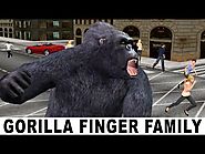 Finger Family Song - KingKong Gorilla Singing Children Songs - Finger Family Children Songs