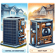 Central Air Conditioner vs Heat Pump