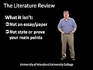 Writing the Literature Review (Part One): Step-by-Step Tutorial for Graduate Students