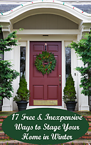 17 Free and Inexpensive Ways to Stage Your Home in Winter