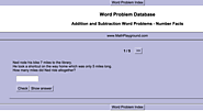 Word Problem Database