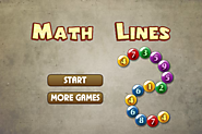 Math Lines Game - Online Math Lines Games