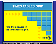 Times Tables Grid Game