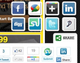 "Slick Social Share Buttons " WordPress Plugin