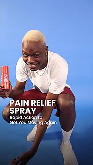 Pain Relief Spray on Vimeo