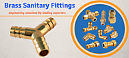 Brass sanitary fittings engineering solutions by leading exporters
