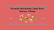 Use and specification of brass sanitary fittings