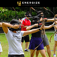 Archery Tag Teambuilding Singapore - Energize Singapore