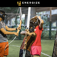 Worried about team building? Experience Archery Tag in Singapore with Energize!