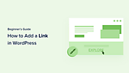 Complete Beginner's Guide on How to Add a Link in WordPress