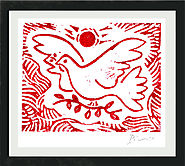 Pablo Picasso Original Hand-Signed Limited Edition Linocut Print with COA