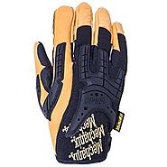 Mechanix Gloves: Leather Heavy Duty Work Gloves for Men XL XXL 3XL 4XL Sizes