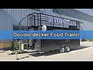 Towable Food Truck Converted from a Shipping Container