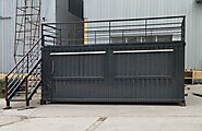 20ft BBQ Restaurant Container