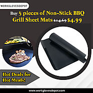 Unlock the Easiest Grilling Experience with Non-Stick Safe BBQ Grill Sheet Mats