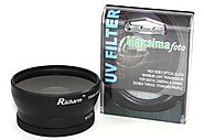 Maxsimafoto - Conversion lens 52mm 0.45x Wide Angle with Macro & 67mm Maxsimafoto UV filter for NIKON D40 D60 D3000 D...