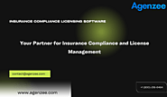 Your Partner for Insurance Compliance and License Management