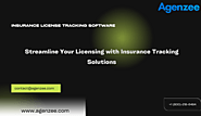 Streamline Your Licensing with Insurance Tracking Solutions