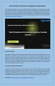 Streamline Compliance with Our insurance compliance licensing software