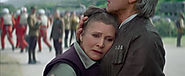 ¿Por qué Han Solo puede envejecer y la princesa Leia no?