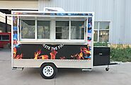 Enclosed BBQ Trailer