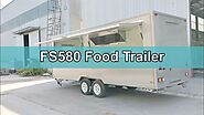 Long Food Trailer with Commercial Kitchen, Custom-built & Fully Equipped