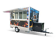 BBQ Kitchen Trailer, Fully Equipped & Functional