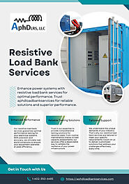 Resistive Load Bank Services