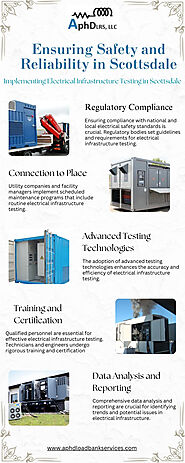 Scottsdale electrical infrastructure testing
