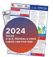 2024 Texas Labor Law Poster | Best Labor Law Posters