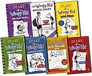 Diary Of A Wimpy Kid Collection 7 Books Set Pack By Jeff Kinney