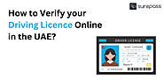 Verify your Driving Licence Online in the UAE