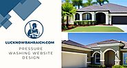 Pressure washing website design template free