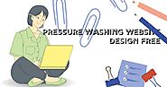 Pressure washing website design free