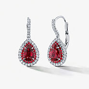 Diamond and Gemstone Earrings Design in CA