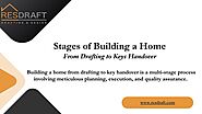 Stages of Building a Home from Drafting to Handover