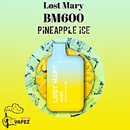 Website at https://univapez.com/product/pineapple-ice-lost-mary-bm600-disposable-vape/