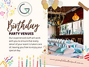 Birthday Party Venues