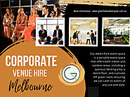 Corporate Venue Hire Melbourne