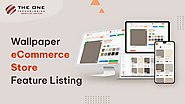 Wallpaper eCommerce Store Feature Listing