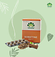 Introducing Somatone Tablets 100 Nos - PankajaKasthuri Herbals