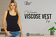 Chic Viscose Vest Top: Women's Stylish Sleeveless Fashion