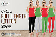 Cotton Legging Bliss: Stylish Full-Length Leggings for Women