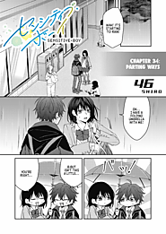 Sensitive Boy Manga,Ch 34, Parting Ways