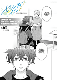 Sensitive Boy Manga,Ch 30, Don't say that it's a misunderstanding