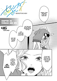 Sensitive Boy Manga,Ch 28, Tsubasa and Aya