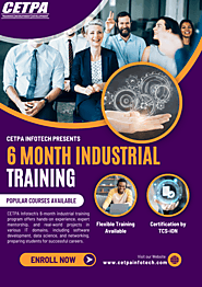 "Revolutionize Your Skills: Dive into Excellence with 6-Month Industrial Training in Noida by CETPA Infotech!"