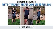 Why I *typically* prefer Chins Ups to Pull Ups (and how to mix w/ kettlebells)