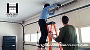 Garage door maintenance in Nashville