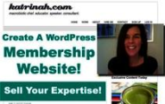 How To Create A MEMBERSHIP Website In WordPress & Sell Your Expertise! VIDEO